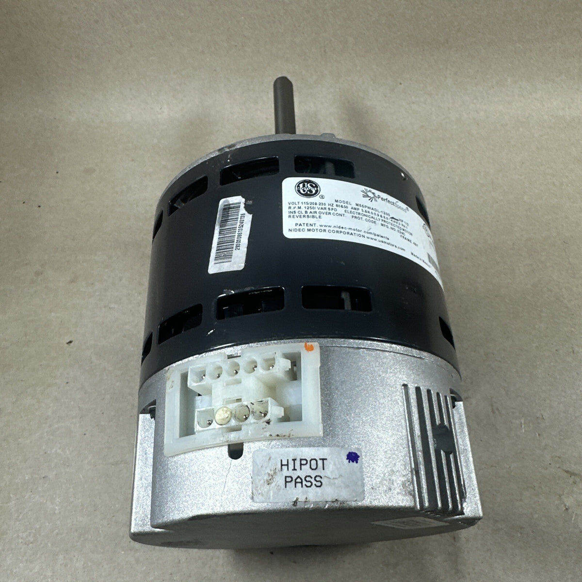 US Motors PerfectSpeed M55PWADL-1200 ECM Blower Motor 1/2HP (I80)