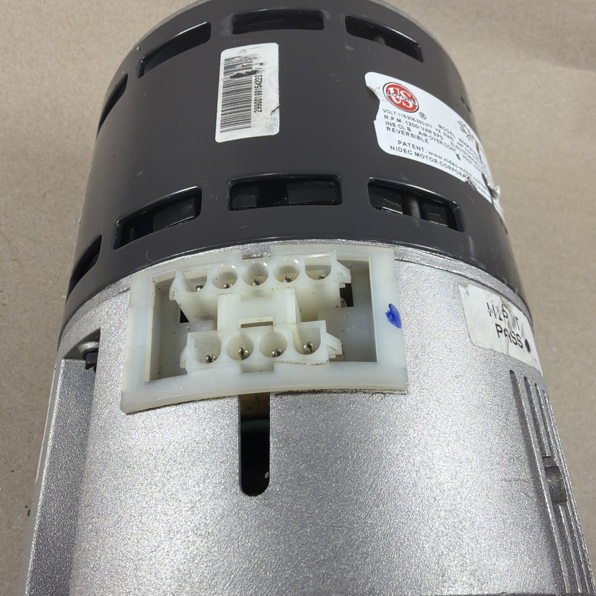 TESTED🔥 US Motors PerfectSpeed M55PWUCG-0160 ECM Blower Motor 1/2HP 115/208-230