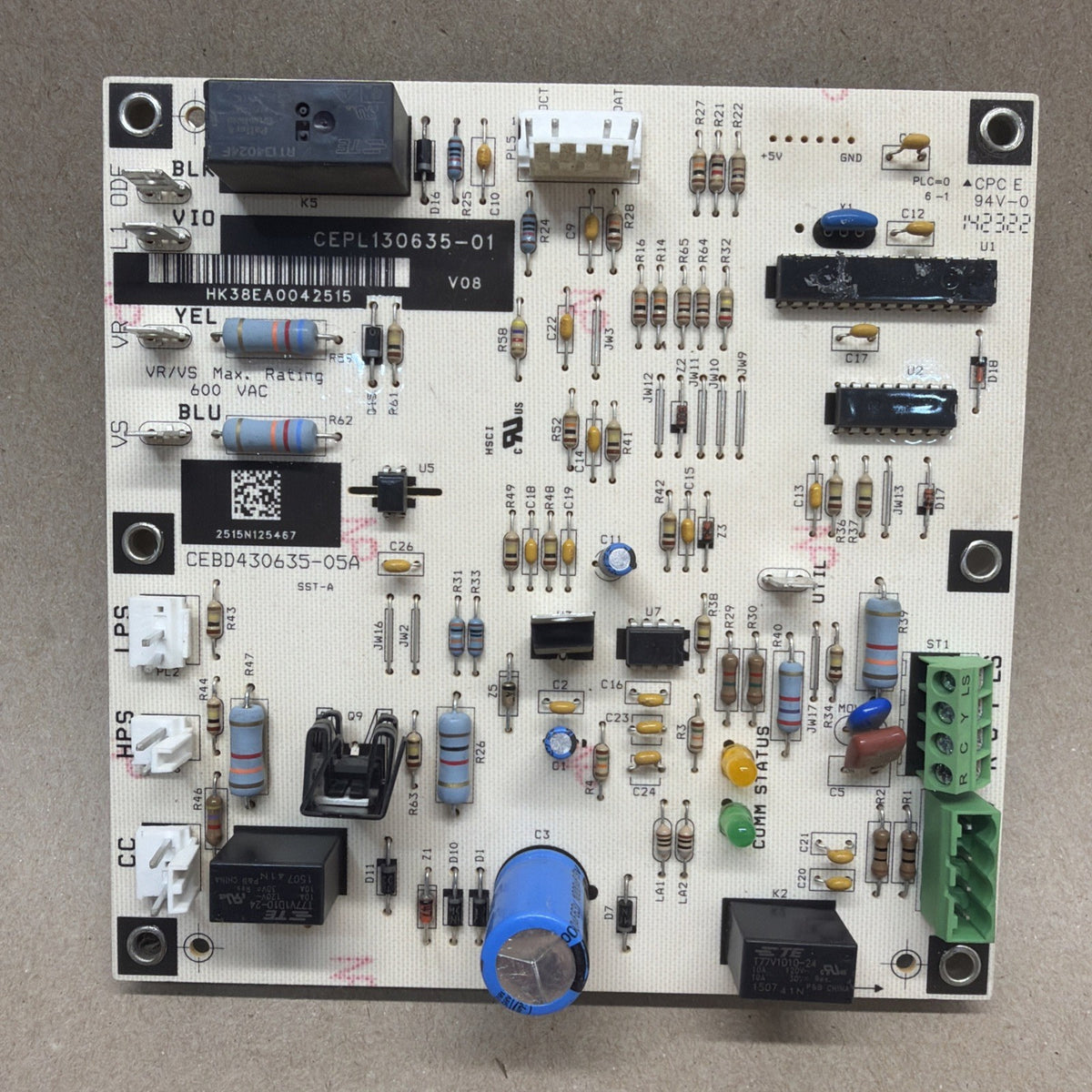 ✅. CARRIER BRYANT Defrost Control Board HK38EA004 CEPL130635-01 CEBD430635-05A