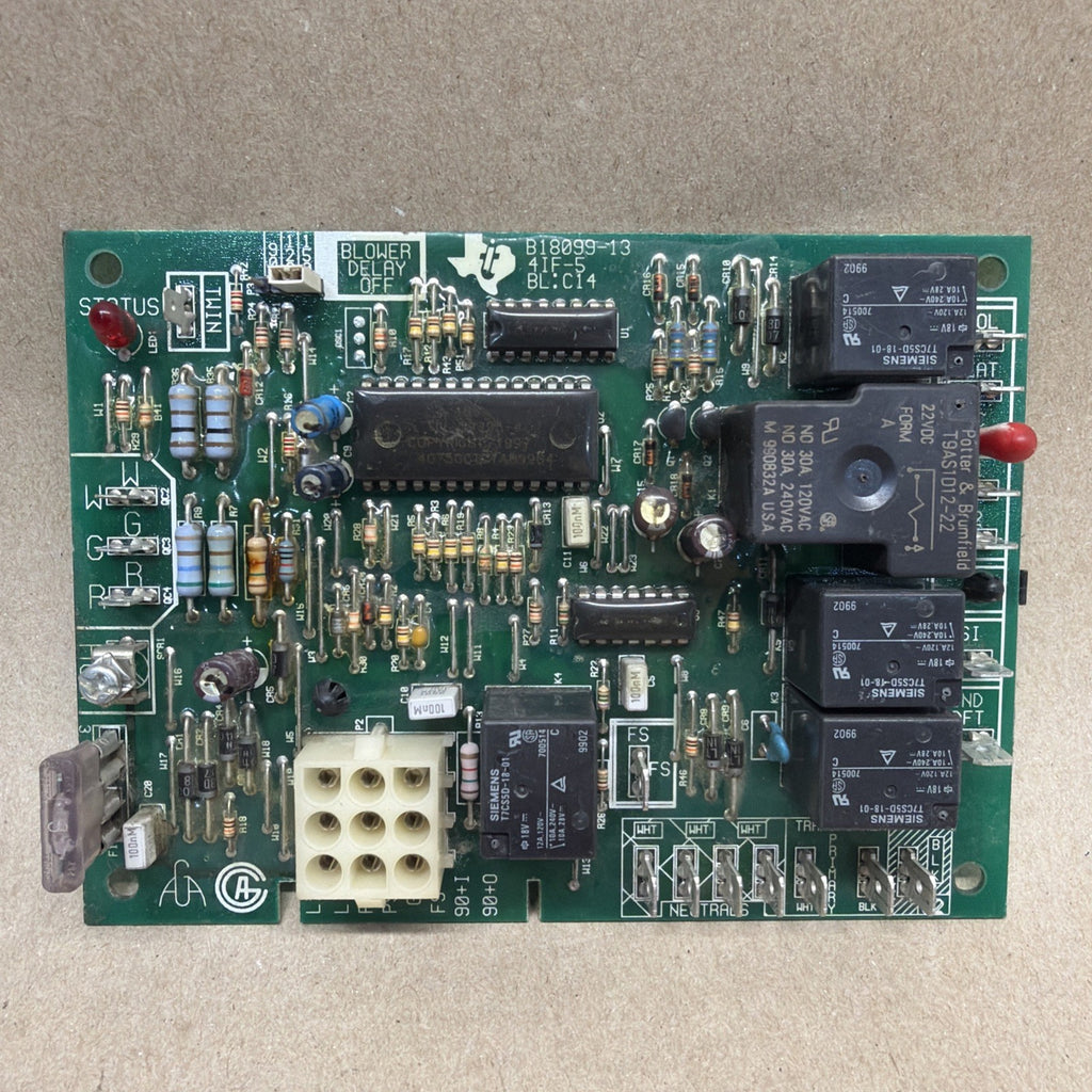 TESTED🔥 Goodman B18099-13 4IF-5 BL:C14 Furnace Control Circuit Board