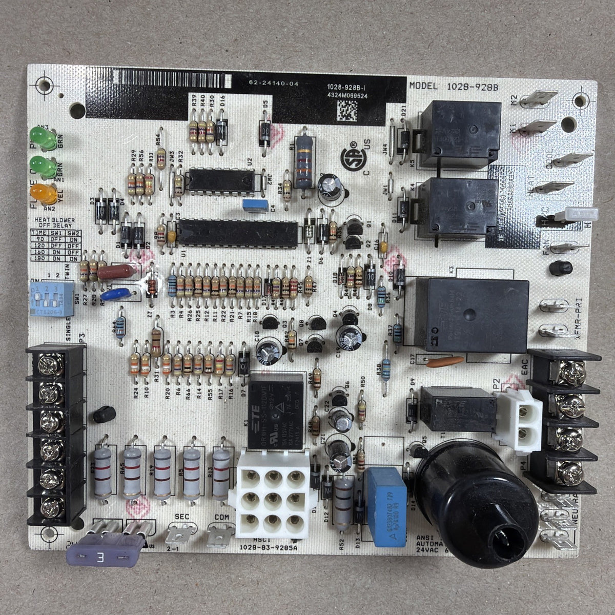 🔥 Furnace Control Board 1028-83-9285A 1028-928B. , 62-24140-04