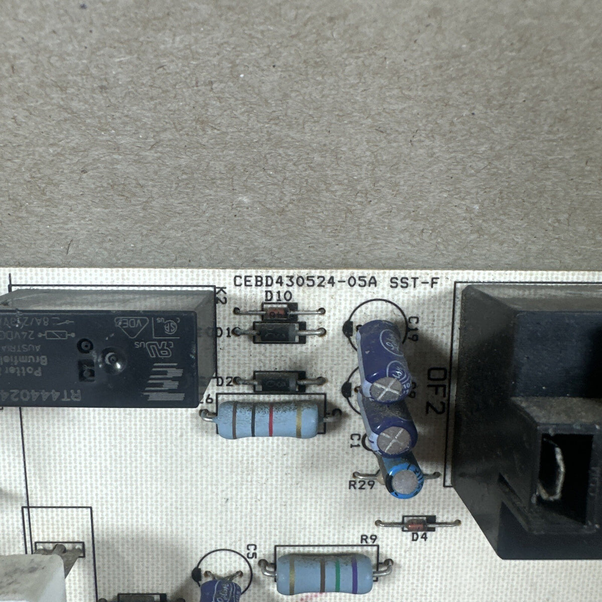 CARRIER BRYANT HK32EA001 DEFROST CONTROL BOARD CEPL130524-01 CEBD430524-05A (T34