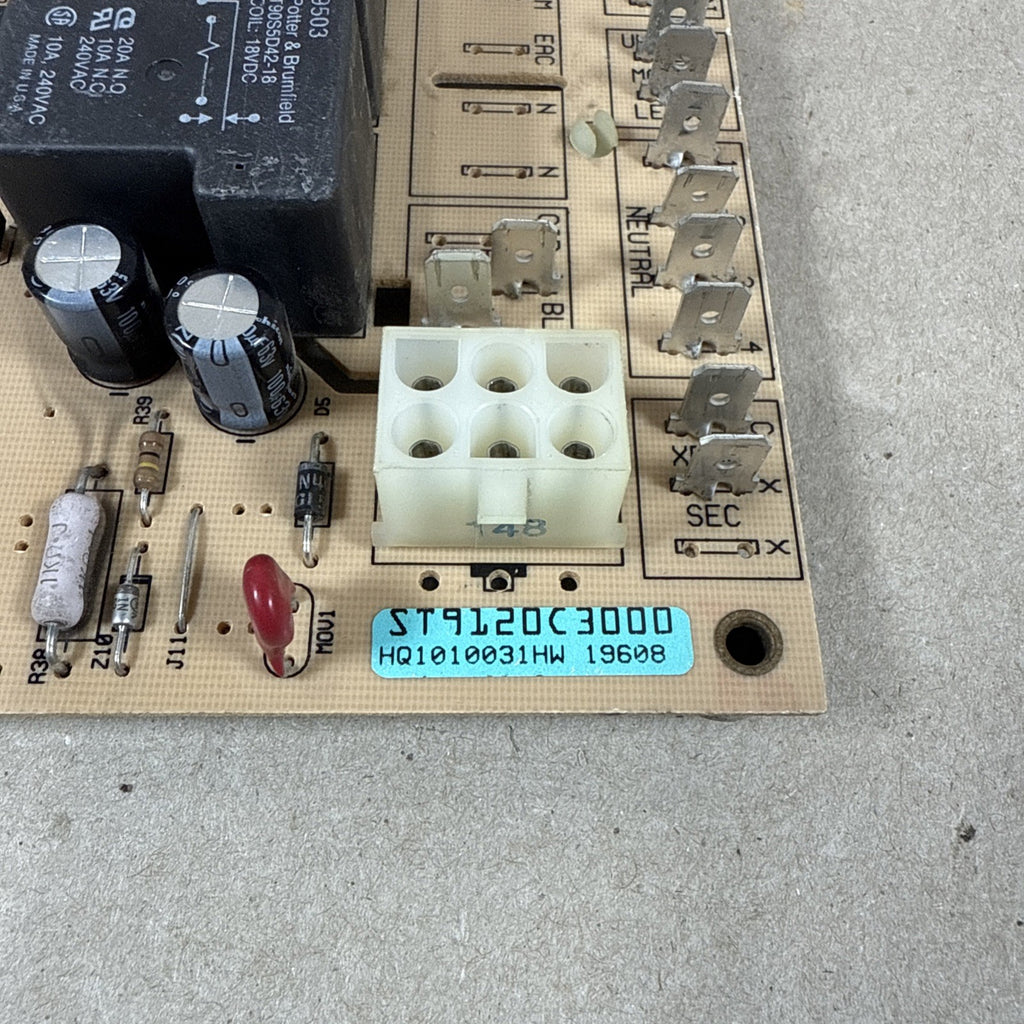 TESTED!!  Furnace Control Circuit Board ST9120C3000 HQ1010031HW Honeywell (L255)