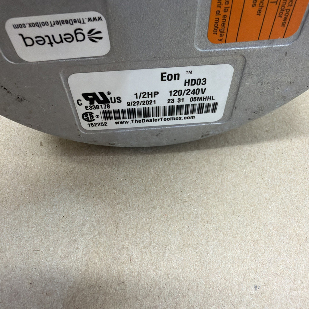 🔥 Genteq Eon 5SME39GLV5054 Programmable Motor 1/2hp 120/240V 995963  HD03 CCW