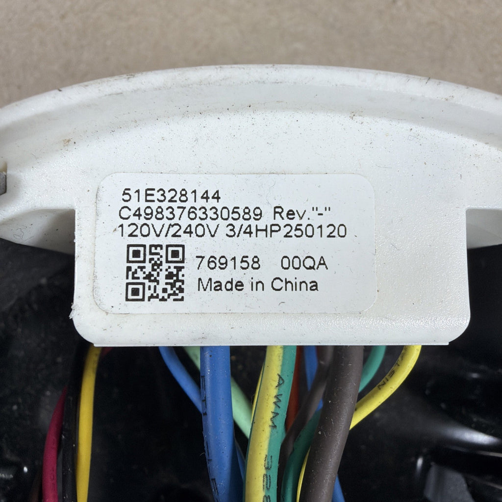 TESTED🔥 NIDEC 51E328144 Module Motor C498376330589 3/4HP 120/240V CWLE