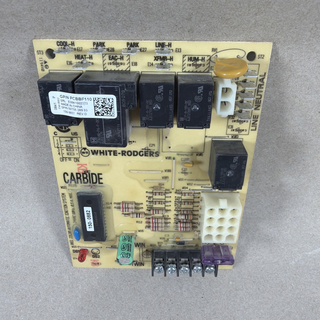 TESTED🔥 White Rodgers PCBBF110 Furnace Control Circuit Board 50T55-289-03 (N58)