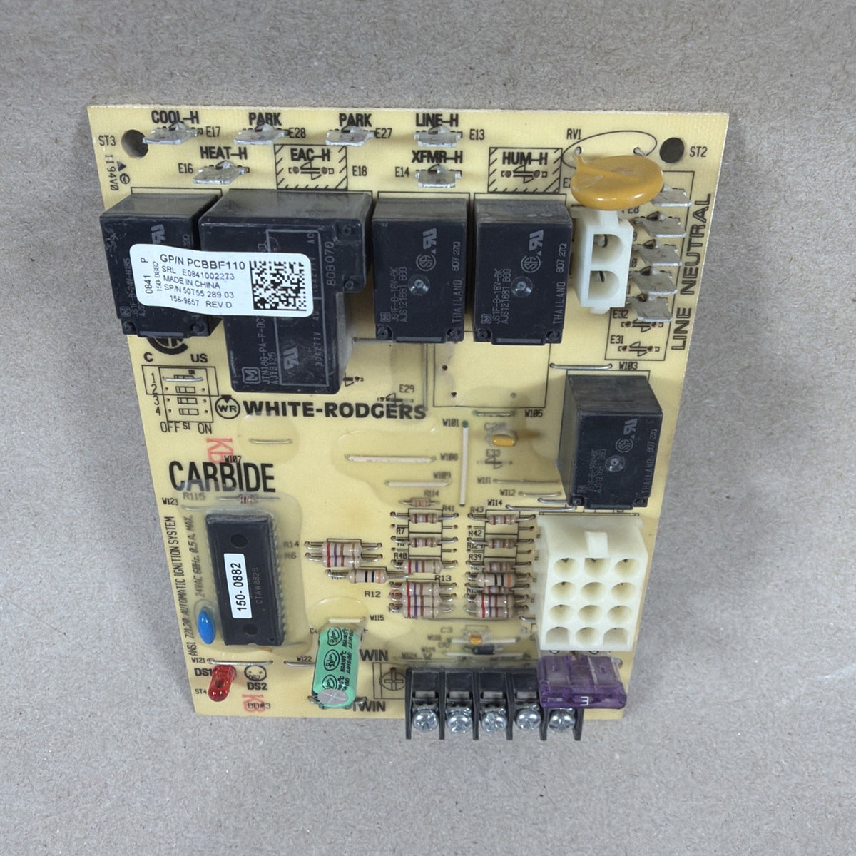 TESTED🔥 White Rodgers PCBBF110 Furnace Control Circuit Board 50T55-289-03 (N58)