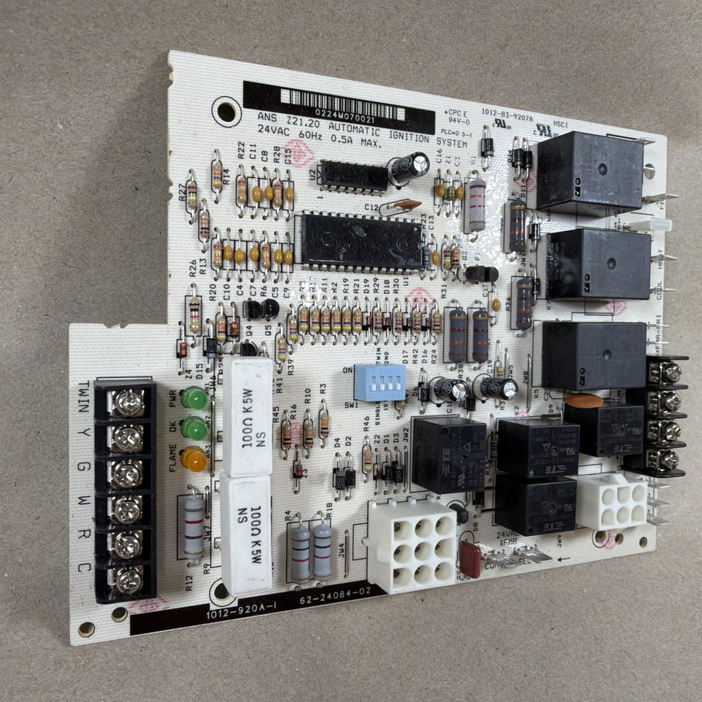 🔥 Rheem 62-24084-02 Integrated Furnace Control 1012-920A-1 1012-83-9207A (T24)