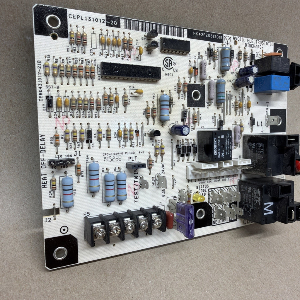 ✅ Furnace Control Circuit Board CEBD431012-21B CEPL131012-20 Carrier HK42FZ061