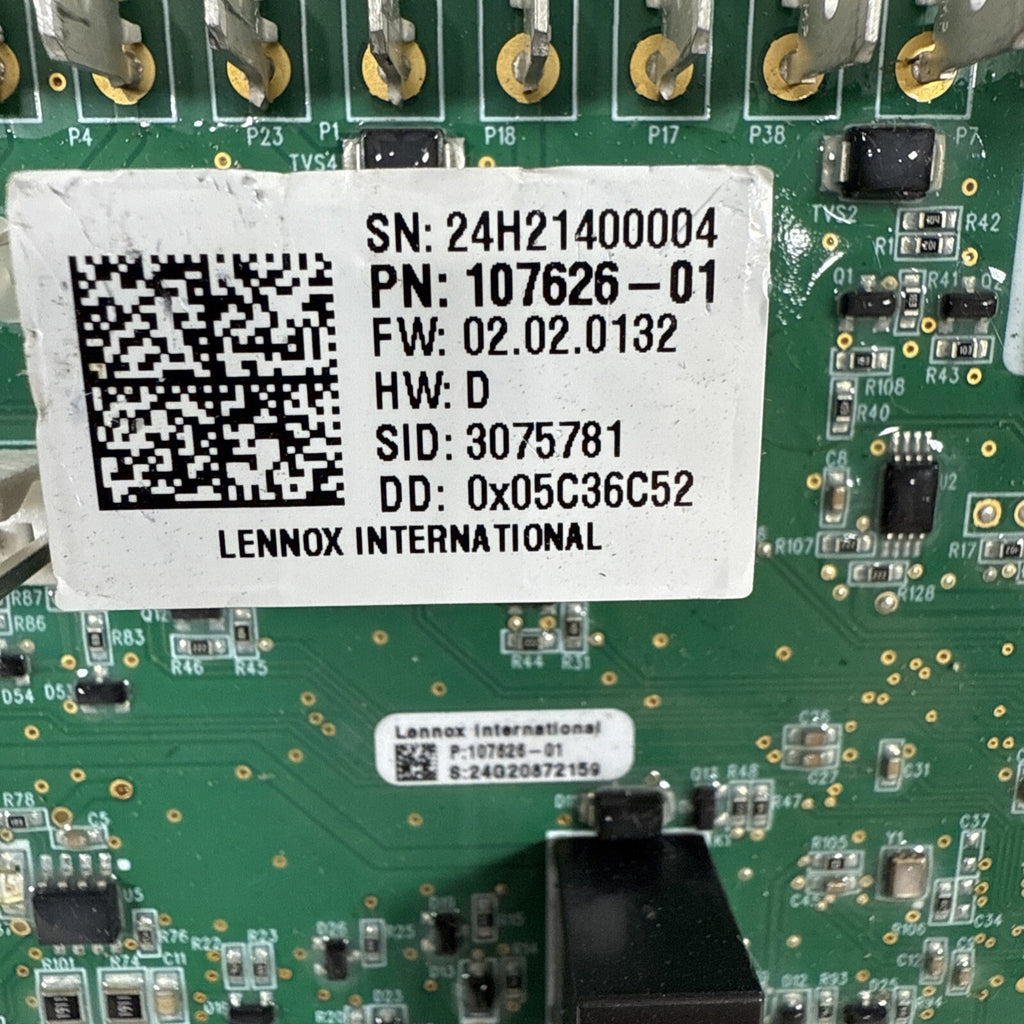 TESTED!!  LENNOX CONTROL BOARD 24H21400004  107626-01 (8679) (G170)
