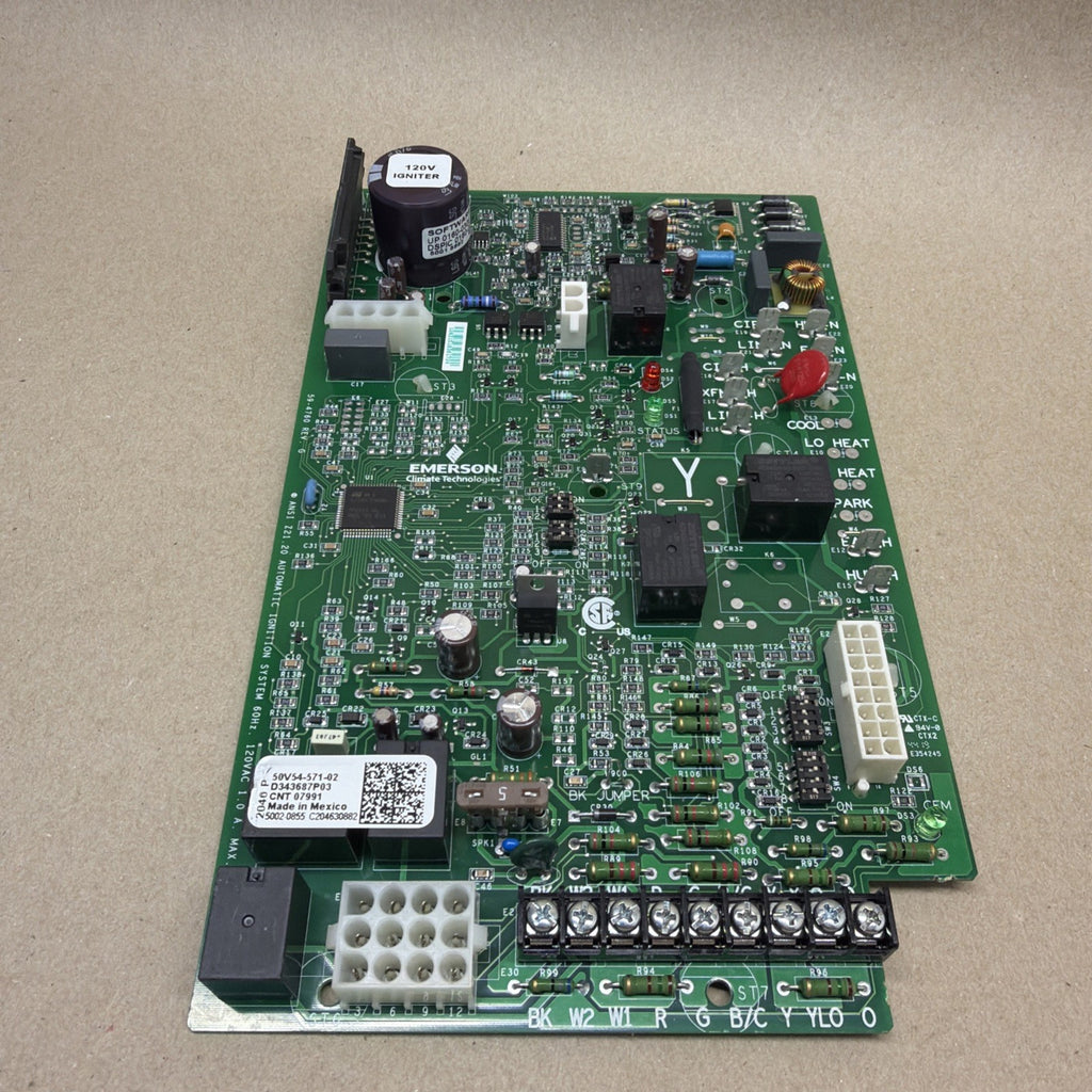 TESTED🔥 TRANE 50V54-571-02  D343687P03 Furnace Control Circuit Board