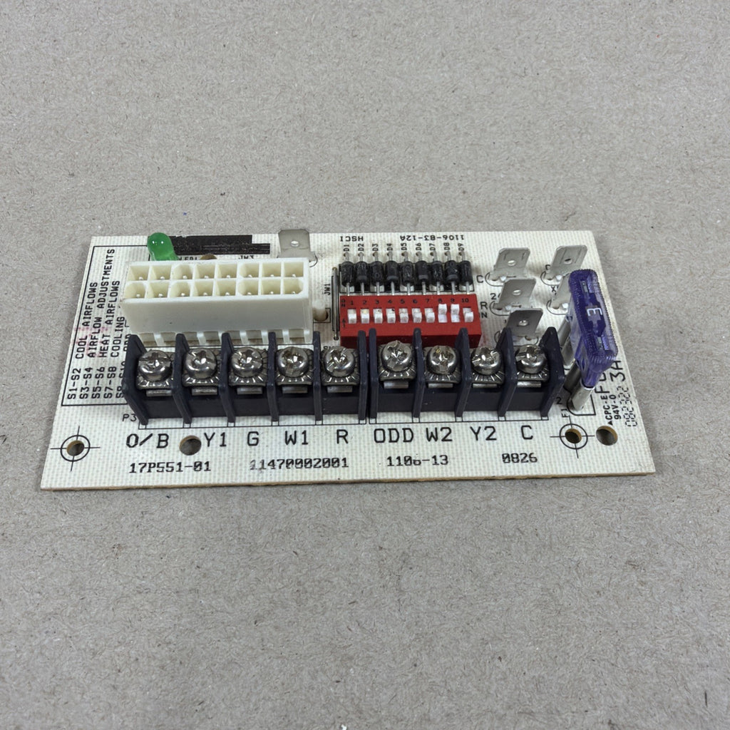 TESTED🔥 Furnace Control Circuit Board 1106-83-12A 1106-13 Rheem Ruud
