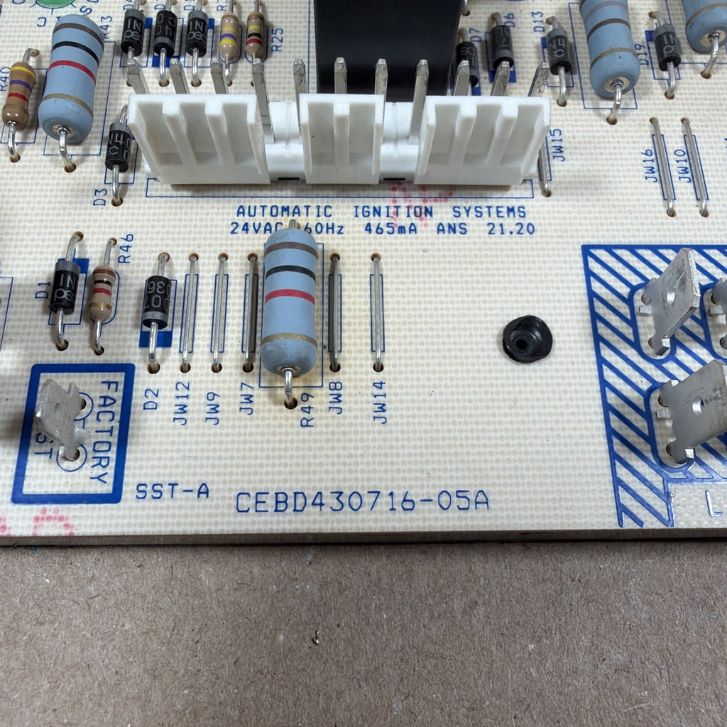 CARRIER Bryant ICP CEBD430716-05A HK42FZ023 Furnace Control Circuit Board