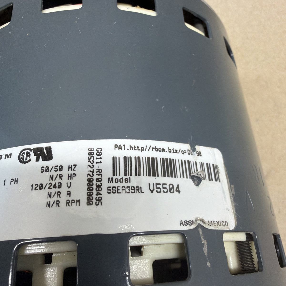 TESTED🔥 Genteq Eon HD02 Module 3/4HP 115V 5SEA39RLV5504 CCW MOT15033