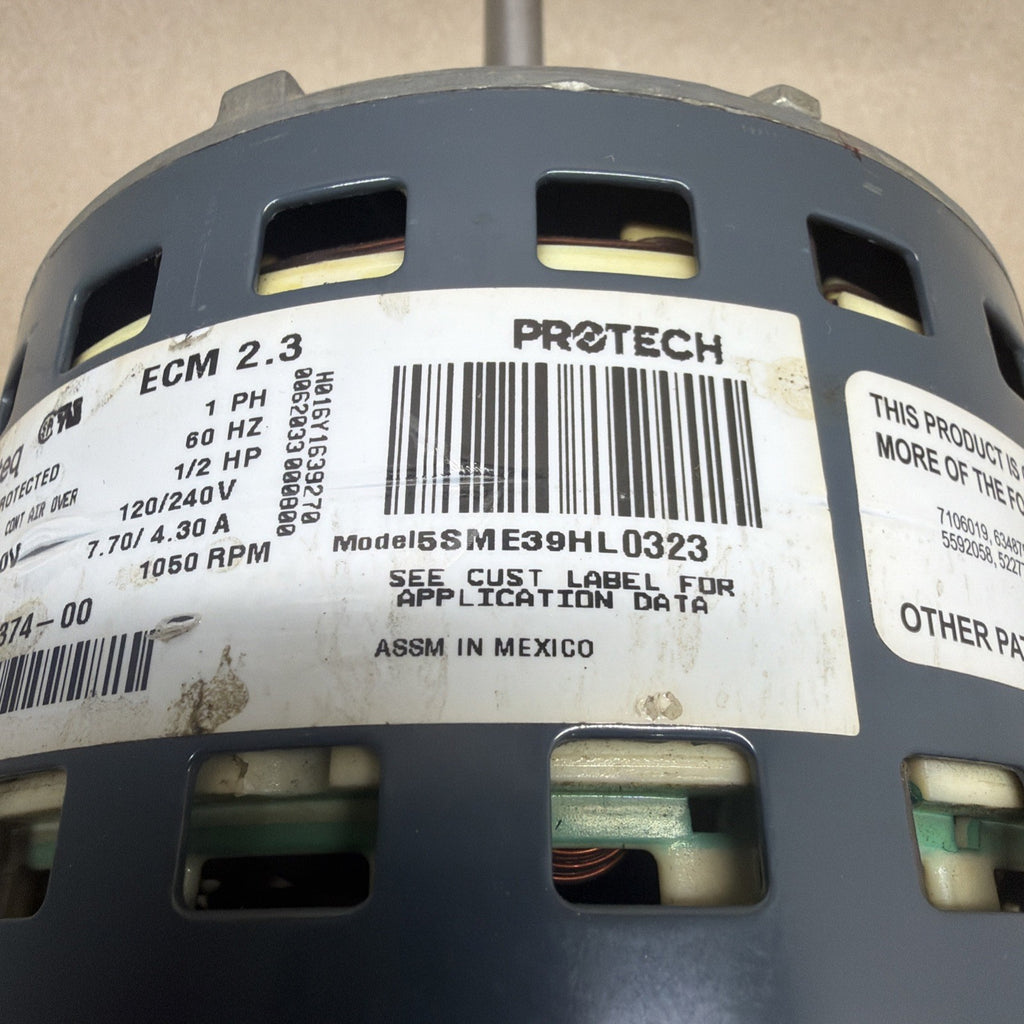 ✅  ECM 1/2HP Blower Motor GE 5SME39HL0323 120/240V CCW CN04 51-24374-27 ECM 2.3