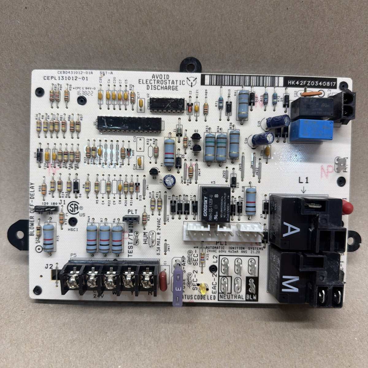 TESTED🔥 CEBD431012-01A  CEPL131012-01 HK42FZ034 Control Board Bryant