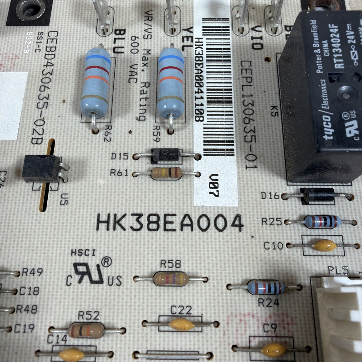 🔥🔥 Carrier Furnace Control Circuit Board CEBD430635-02B CEPL130635-01 (G1)