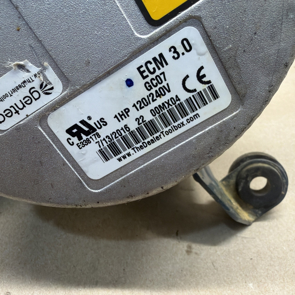 ✅ GENTEQ 5SME39SXL3022 ECM 3.0 Blower Motor 1HP 120/240V HD52SE122 GC17