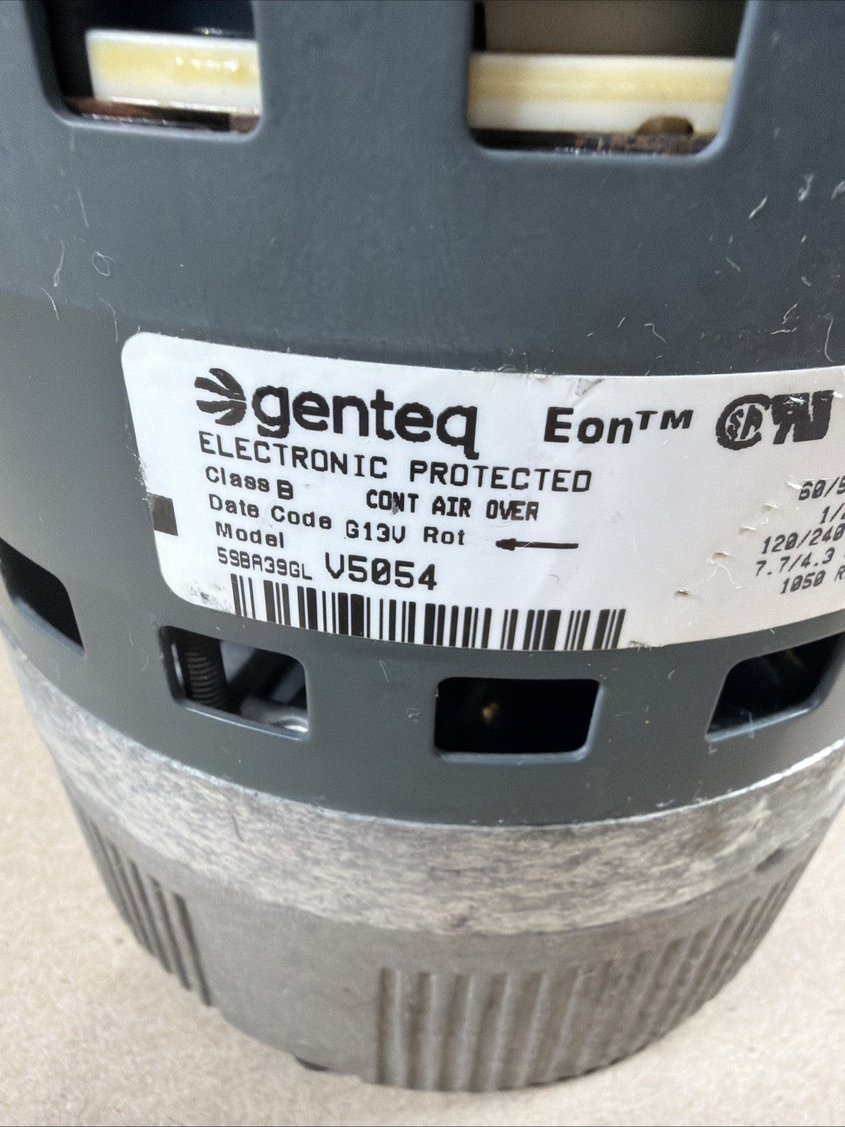 TESTED🔥 Carrier HD44AR122 CCW 120/240V ECM Blower Motor 5SBA39GLV5056 HD03