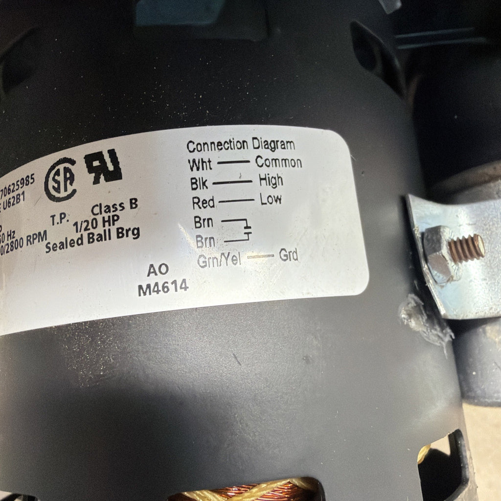 TESTED✅ FASCO 70625985C Draft Inducer Blower Motor JK846290-36 103274-01 115V