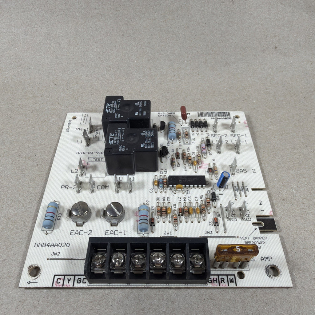 🔥 HH84AA020 1010-83-9183B.  1010-918  Carrier Bryant furnace Control (C35