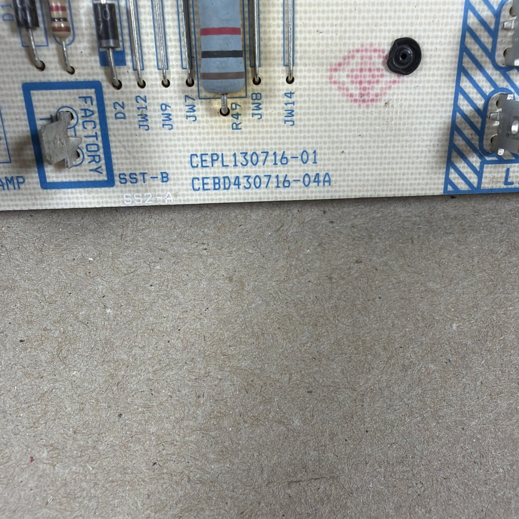 TESTED🔥 HK42FZ023 Furnace Control Board CEPL130716-01 CEBD430716-04A (N39)