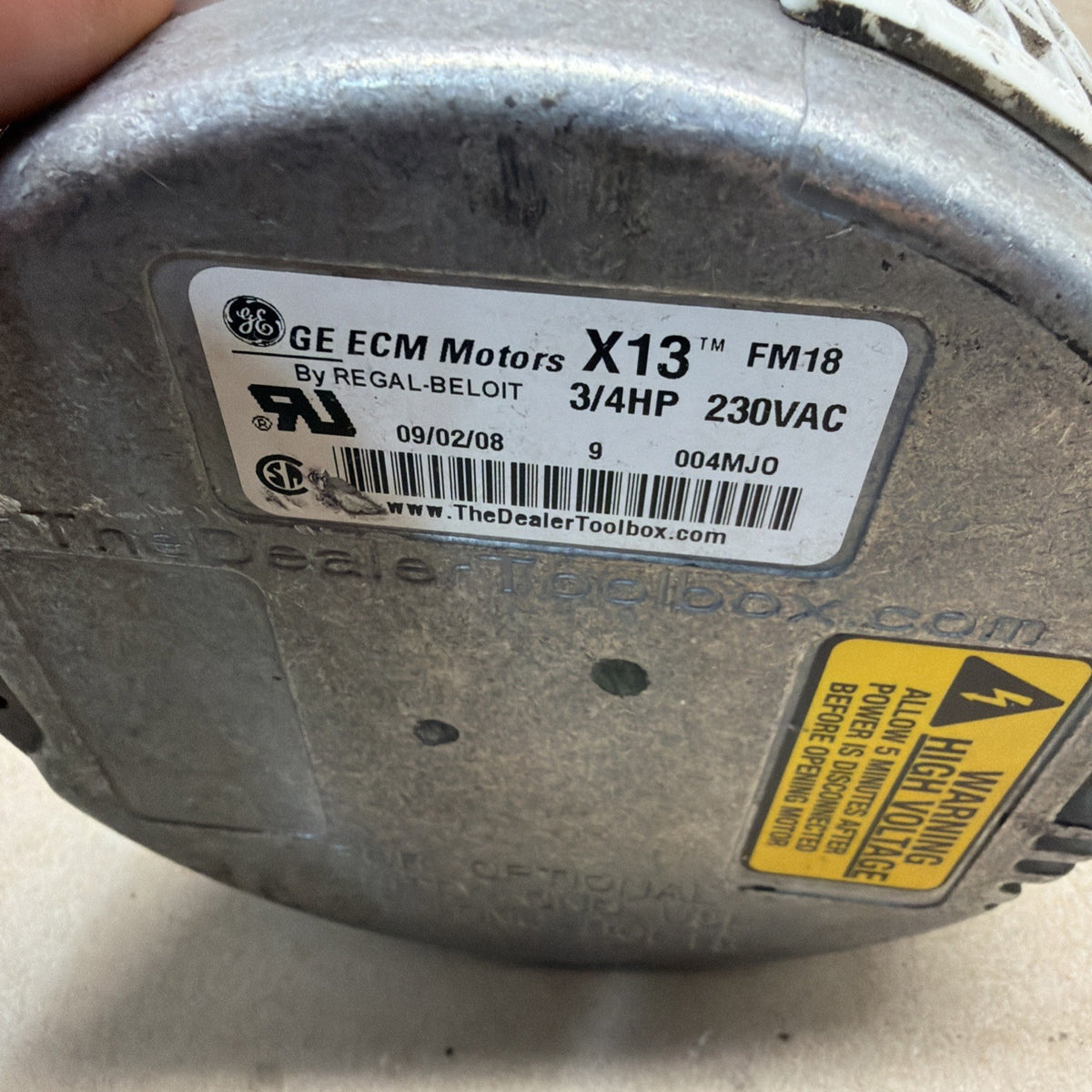 TESTED🔥 Genteq 3/4HP 230V Blower Motor 5SME39NXL027A 51-101920-02R-03 FM18