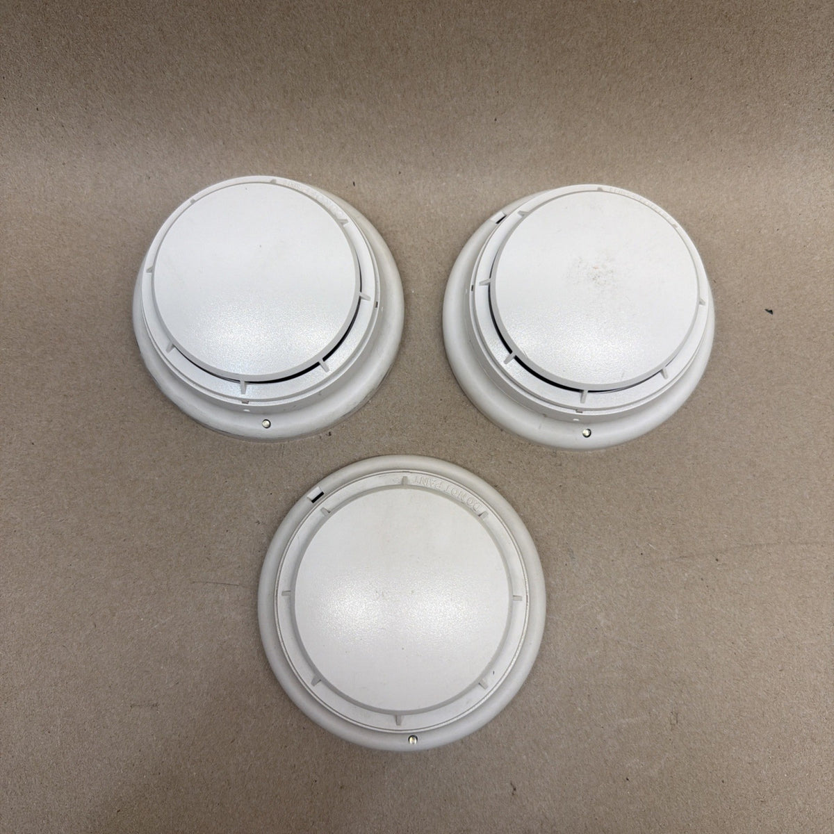 Lot Of 3- Simplex TrueAlarm Smoke Detector 4098-9714 With Base 4098-9792