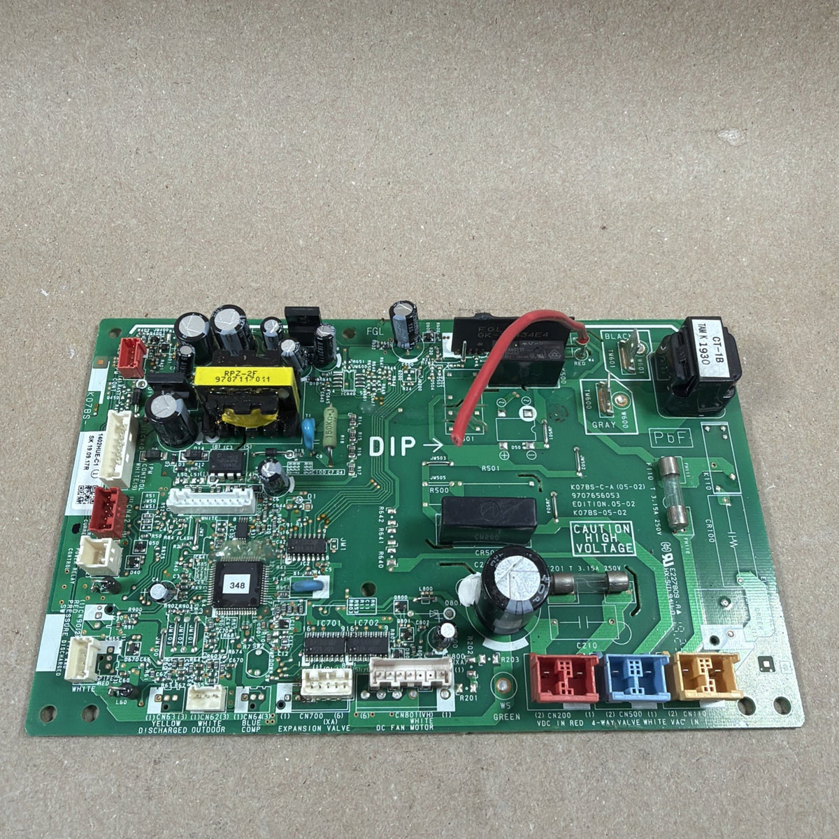 TESTED🔥 Fujitsu Control Board Card K07BS-C-A(02-01) 9707656022 K07BS-02-01