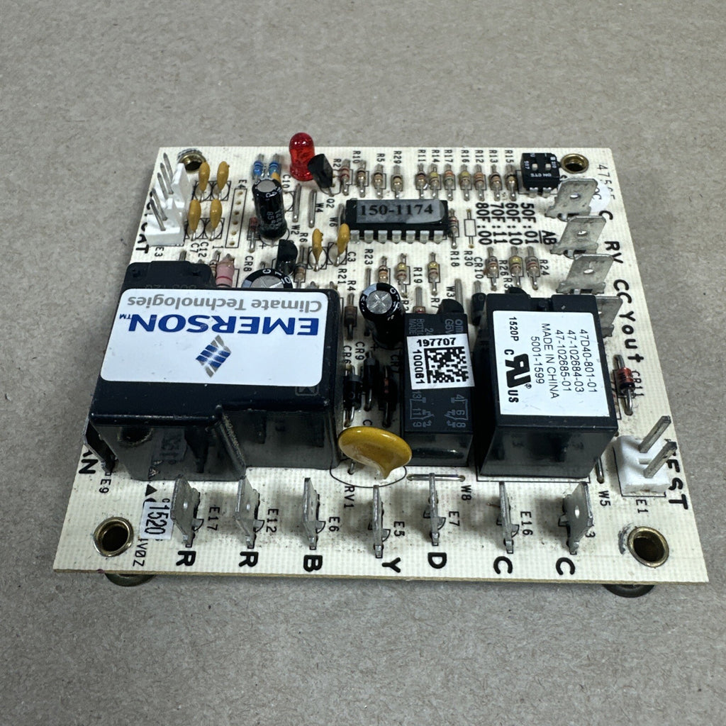 Defrost Control Board White Rodgers Emerson 47D40-801-01 47-102684-03 (I76)