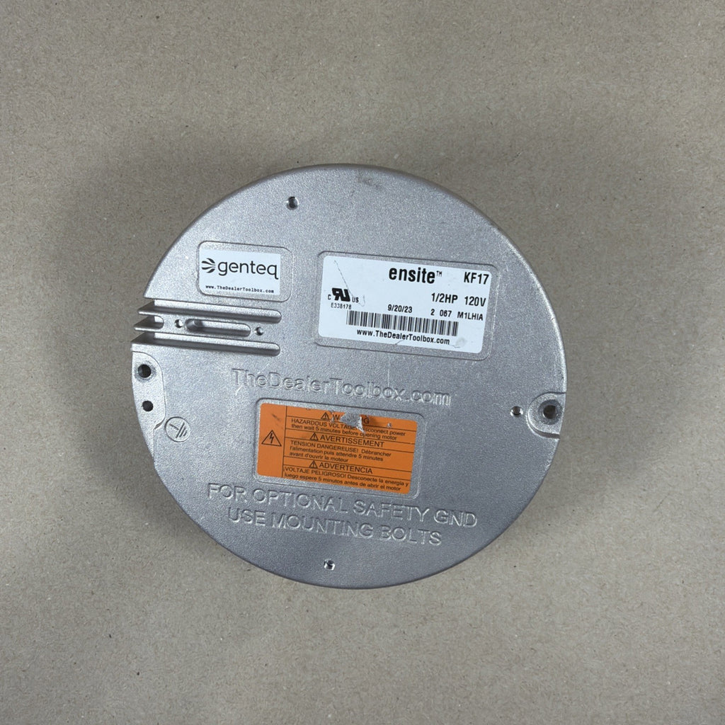 TESTED🔥 Genteq Ensite KF17  Blower Motor 23C02 M1LHIA  120 V (B3)