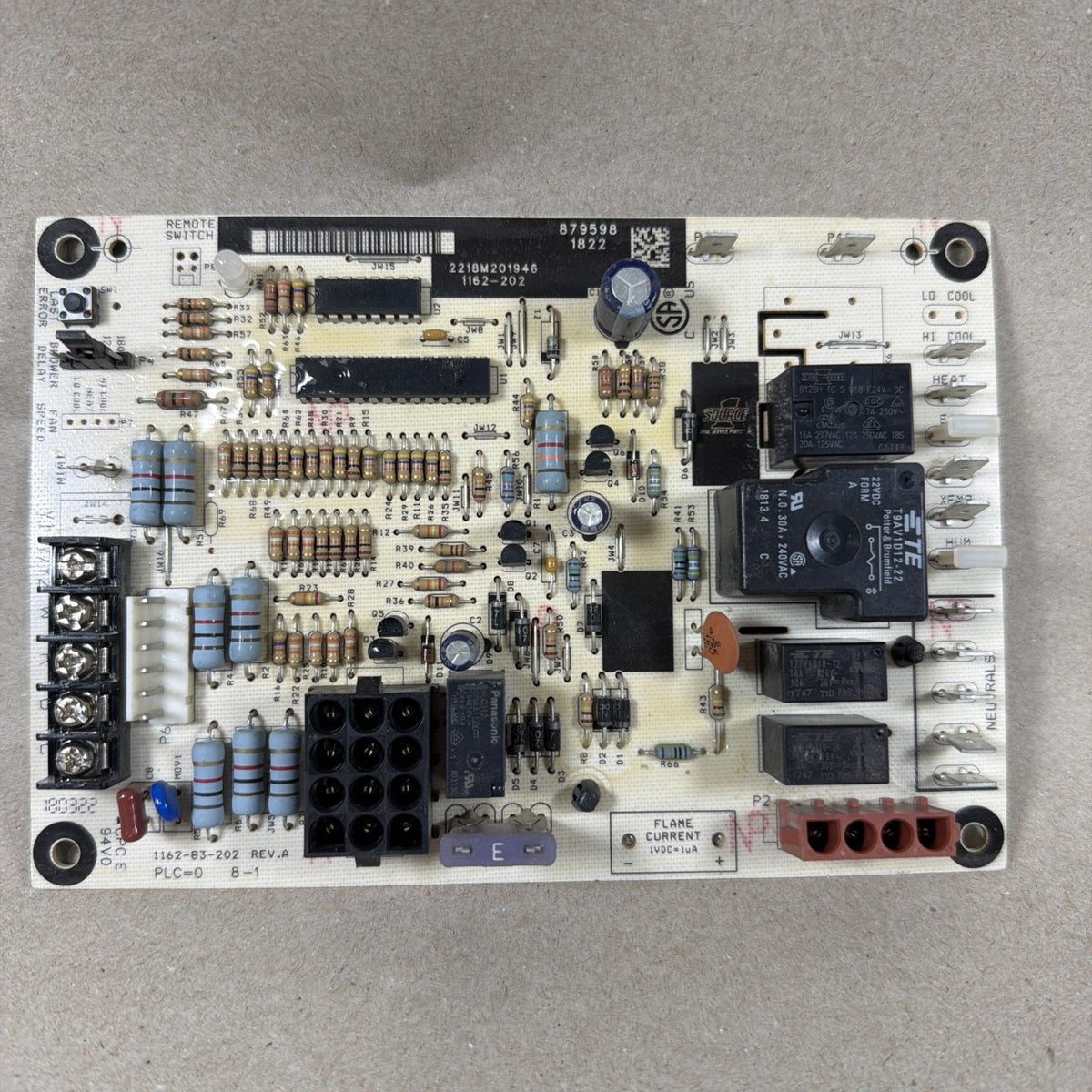 TESTED✅ York Coleman Furnace Control Board 1162-202  1162-83-202 879598