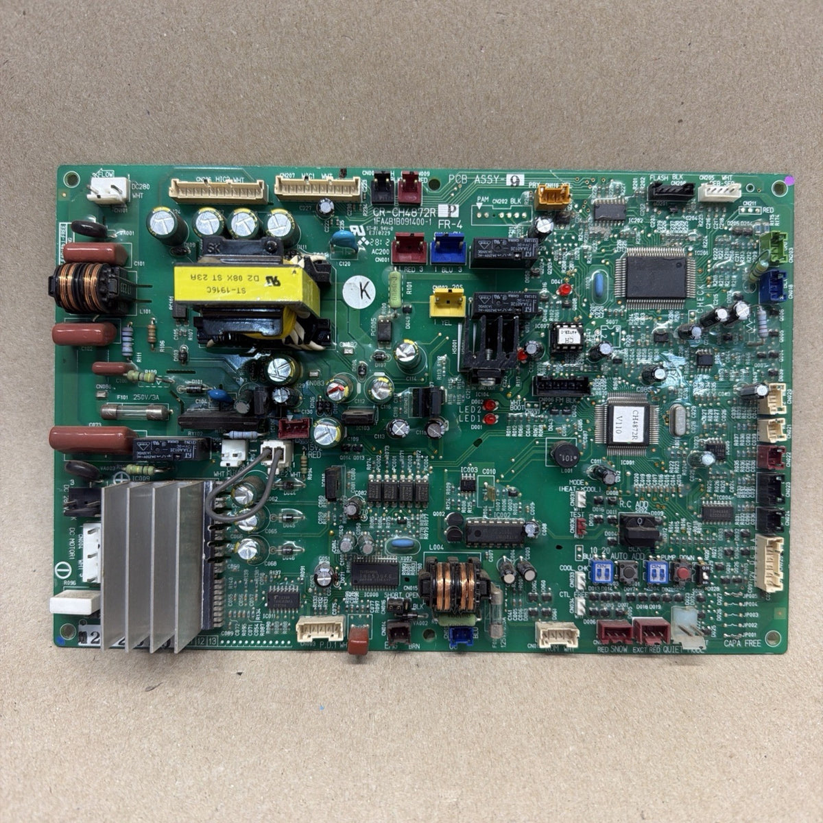 Panasonic Air Conditioner 1FA4B1B091400-1 / CR-CH4872R Board SANYO M2925A0B