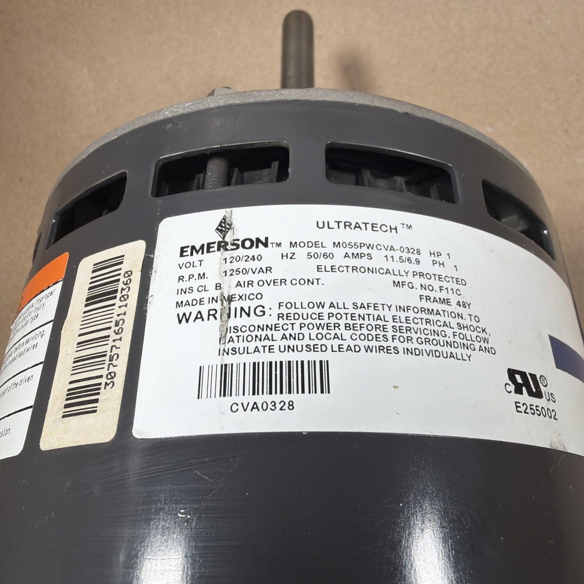 ✅ US Motors ECM M055PWCVA-0328 Blower Motor 1HP  PerfectSpeed 0131M00272