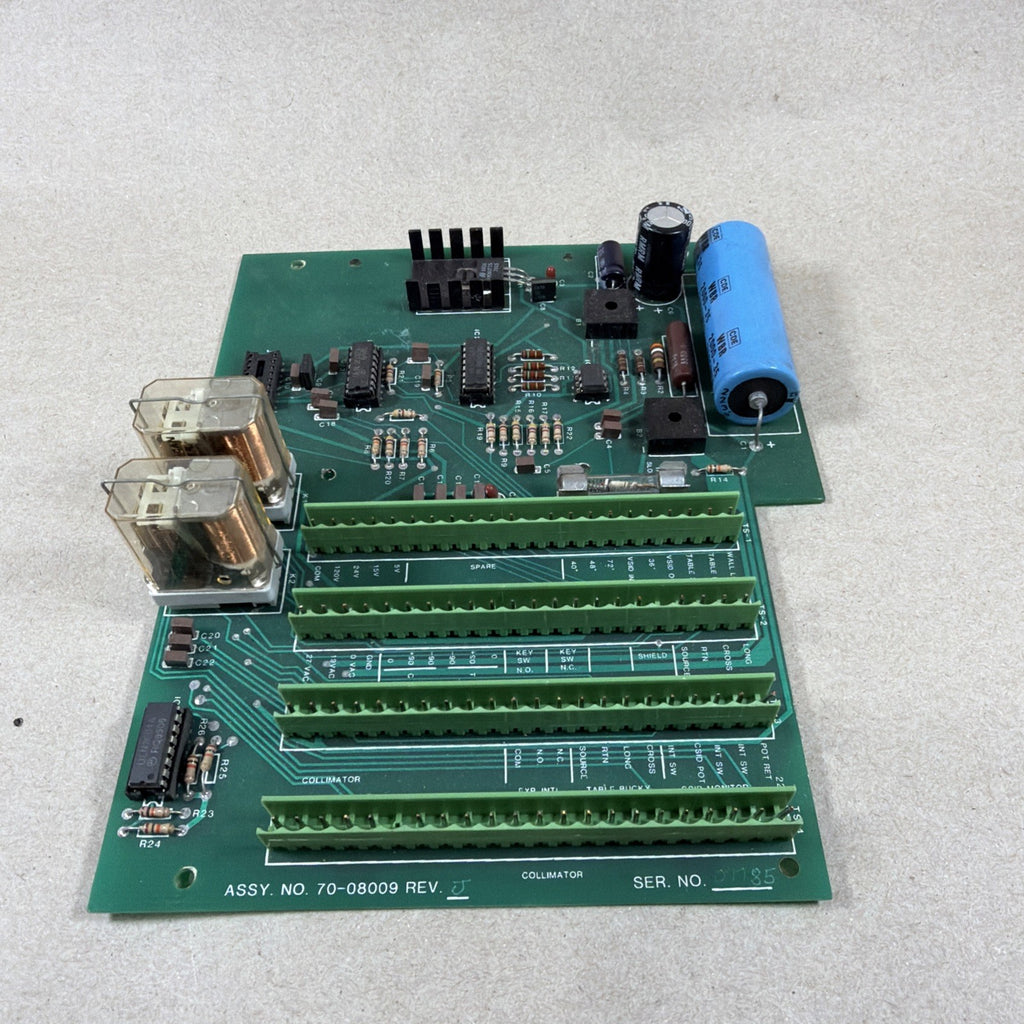 🔥 BOARD 70-06257-H  -  ASSY 70-08009  REV L  -  PHILIPS / SHIMADZU  X-RAY (C31