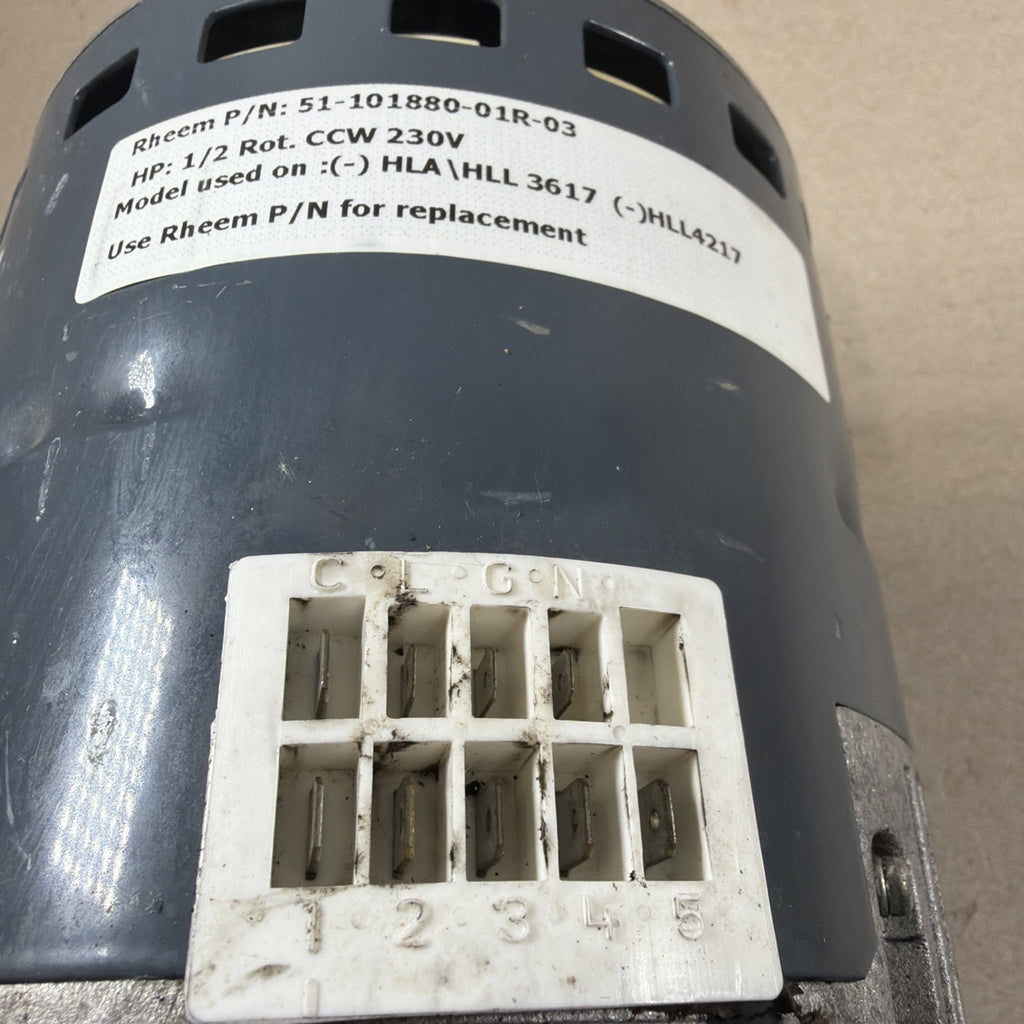TESTED🔥 GE Genteq ECM X13 1/2 HP Blower Motor 5SME39HXL025A   230V FM19