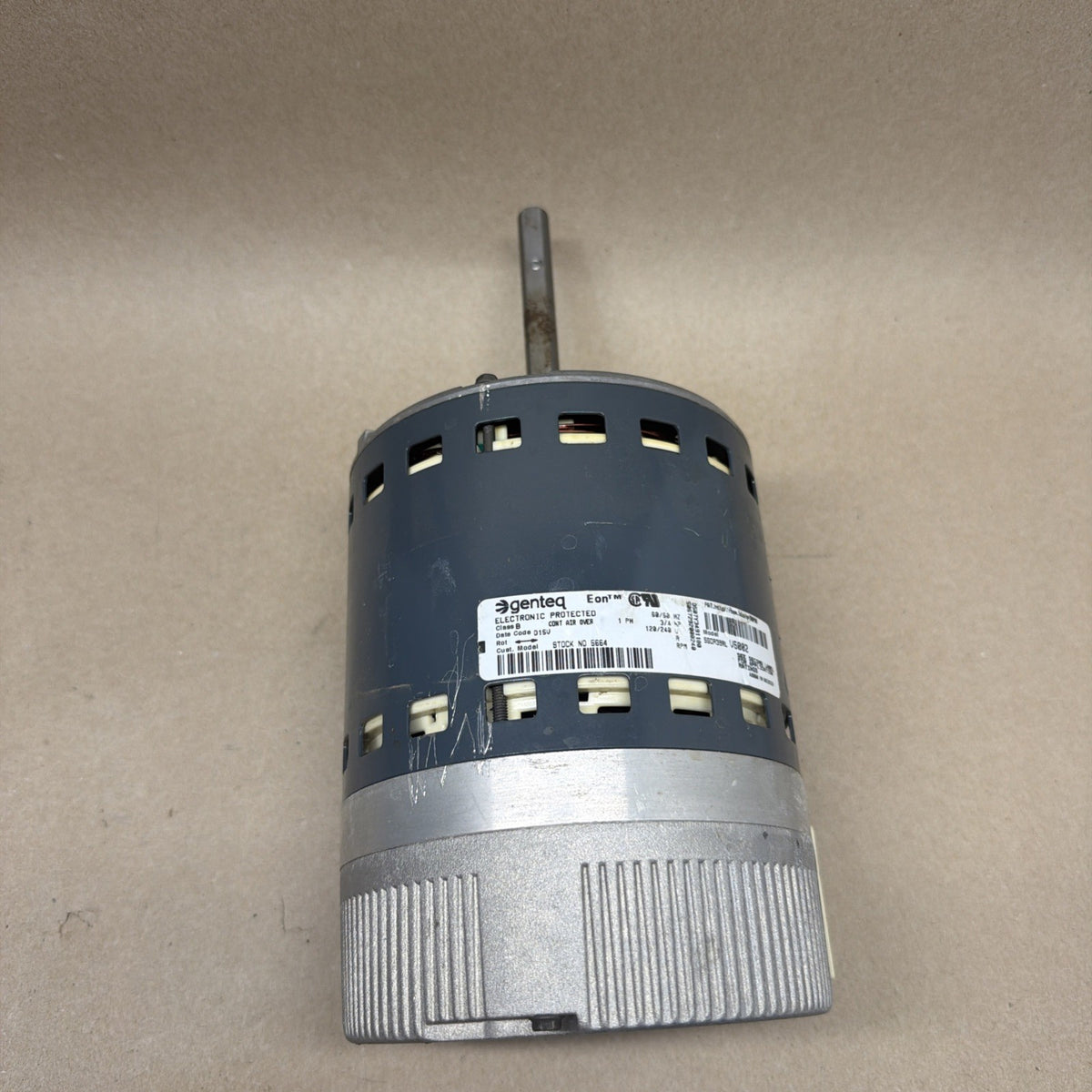 🔥 GE Genteq EON 3/4 HP Blower Motor 5SDA39RLV5002 HD02. 115V CCW. 995965