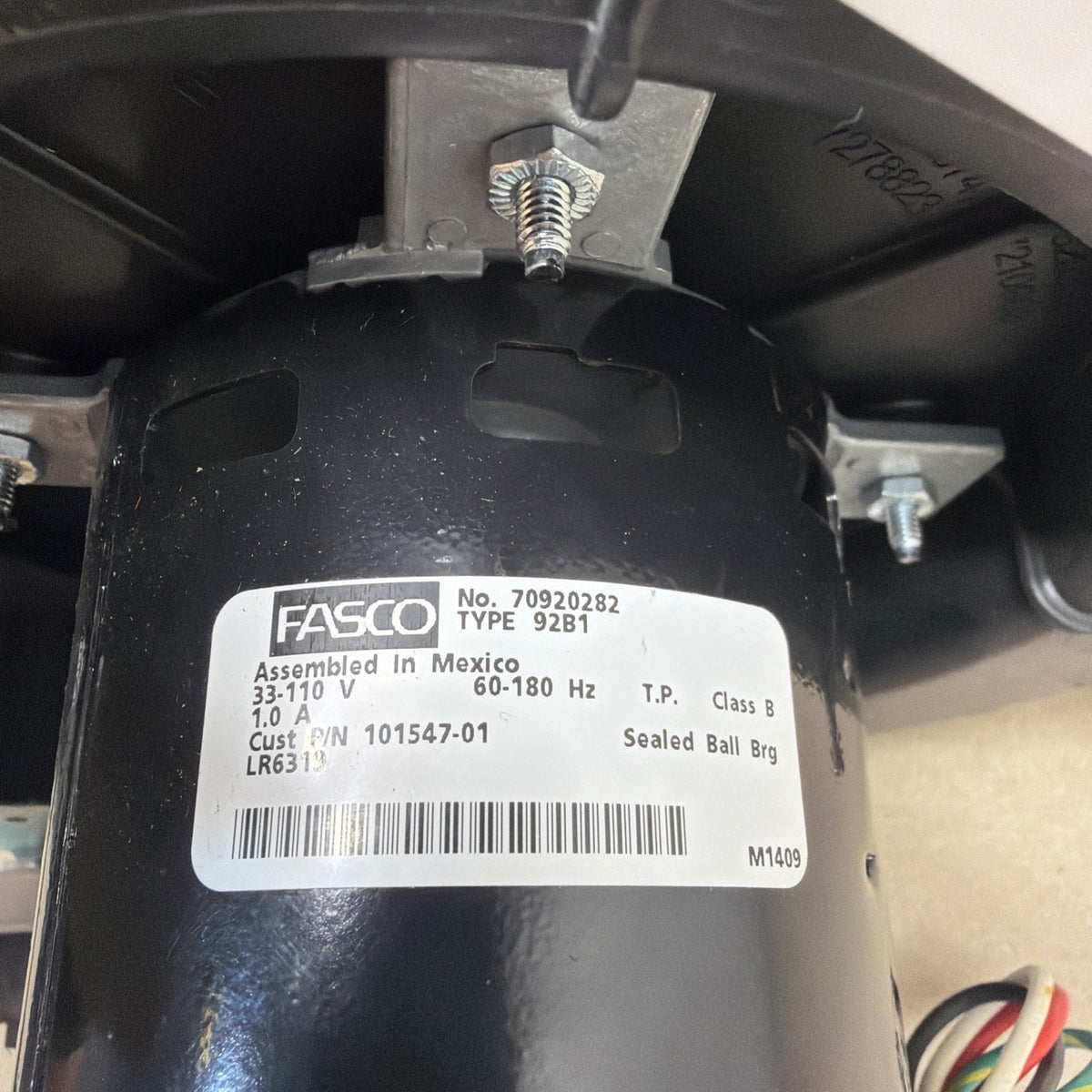 TESTED✅ 101547-01 Inducer Motor Assembly Fasco 70920282 7092-0282