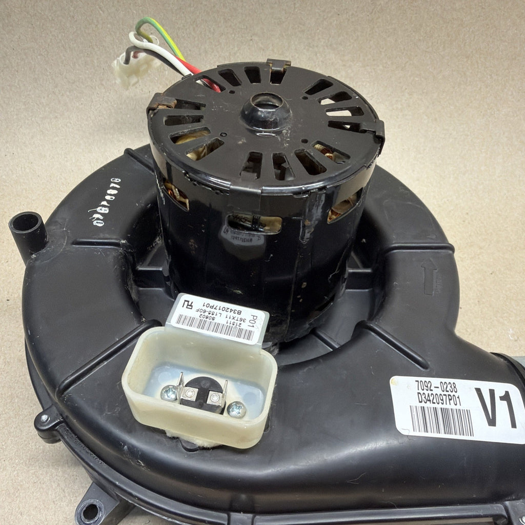 🔥 FASCO 70920238 Furnace Draft Inducer Blower Motor Assembly D342097P01