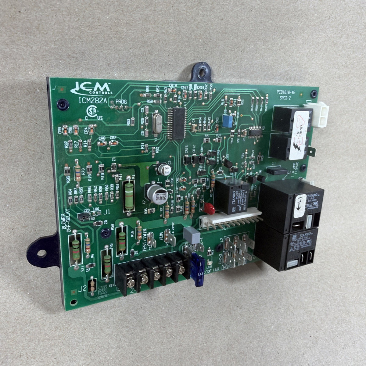 TESTED✅  Carrier ICM ICM282A Furnace Control Board PCB1018-4E