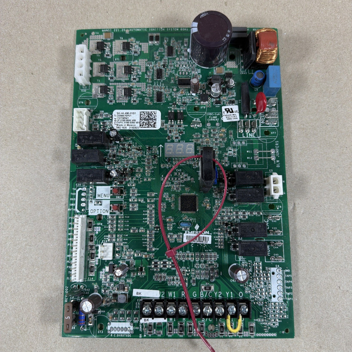 TESTED🔥 Emerson 50L44-496-01B1 Circuit Control Board D346676P01 CNT08581 F33
