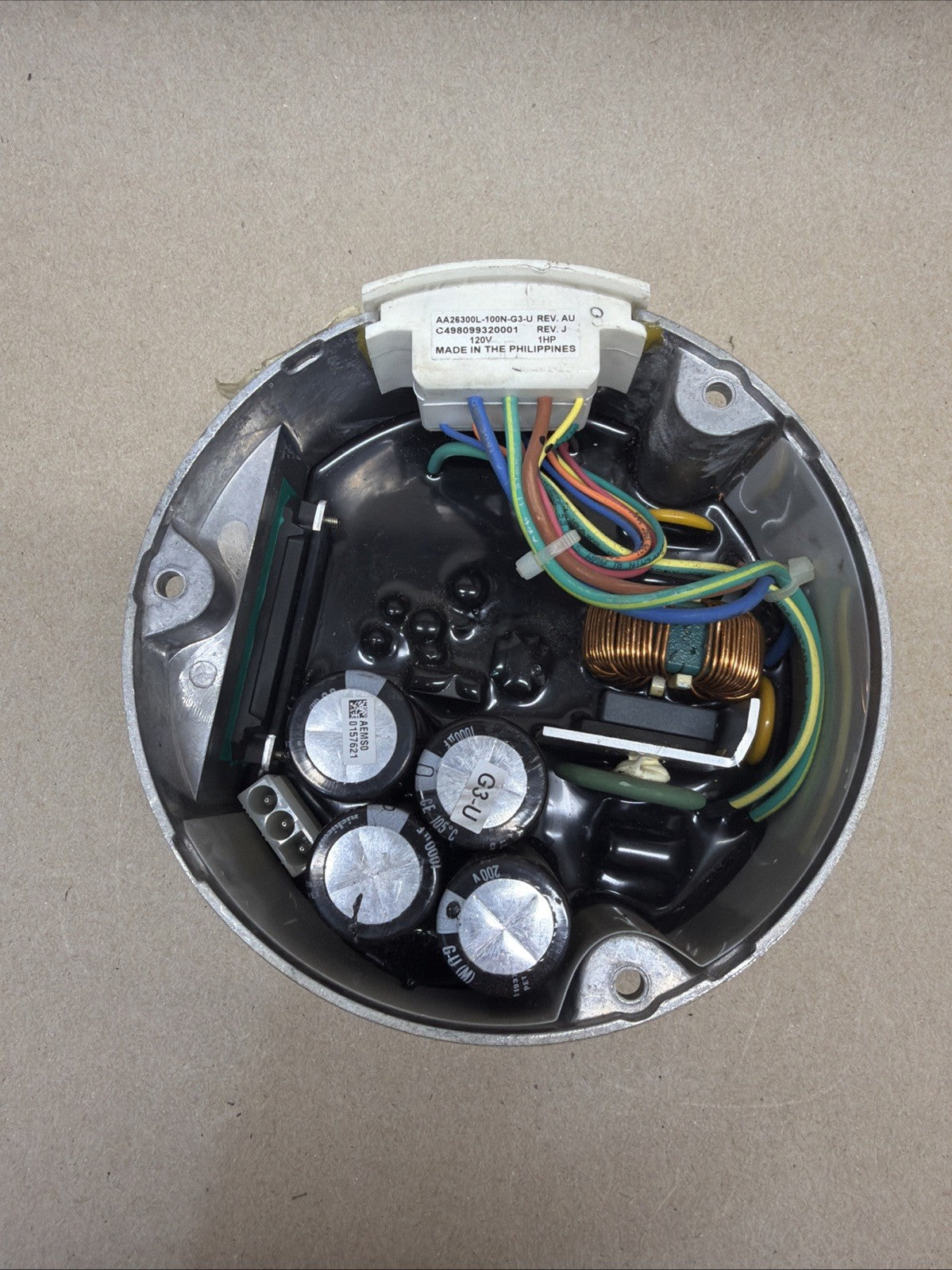 TESTED✅ US MOTORS 1 HP ECM Module  AA26300L-100N-G3-U C498099320001