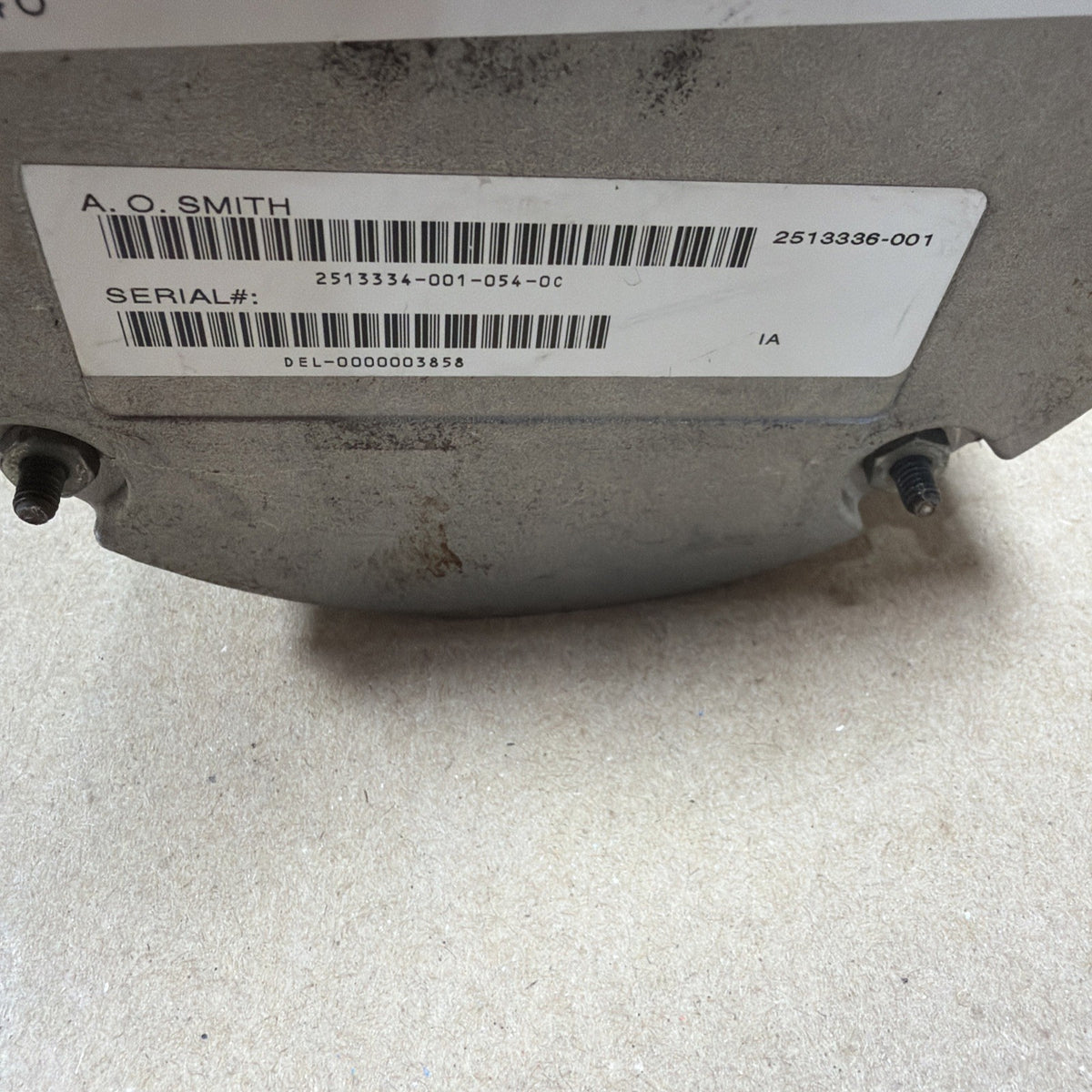 A.O. Smith M48AA12Z1 ECM Furnace Blower Motor CCWLE Comfort Select 1/2HP 208/230