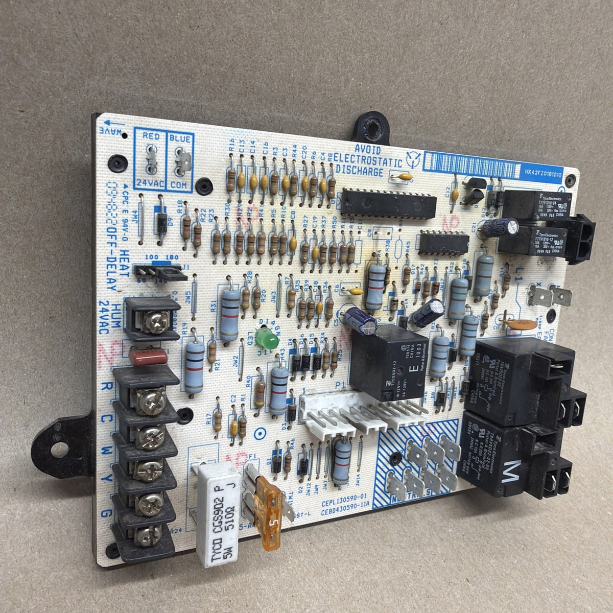 TESTED✅ Carrier Briant Control Board HK42FZO18  CEBD430590-10A CEPL130590-01