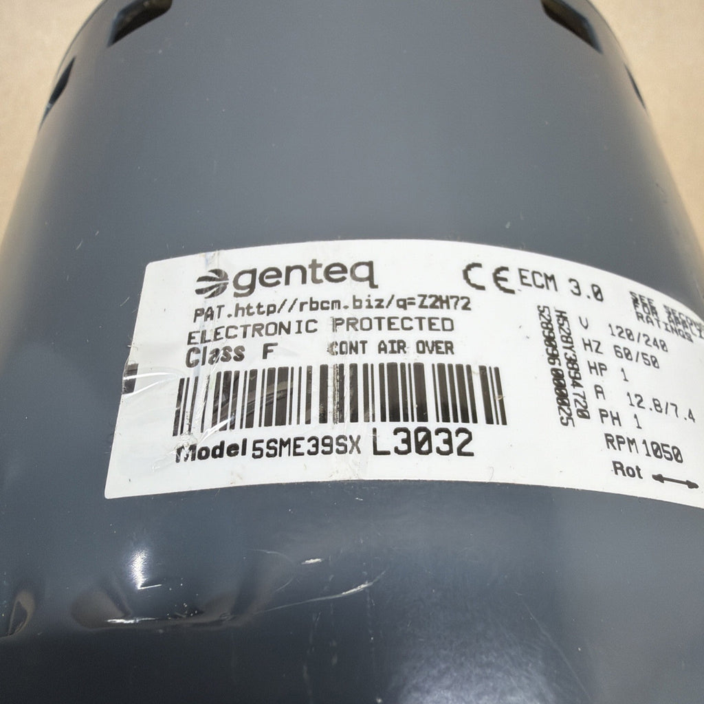 TESTED🔥 Genteq ECM 3.0 Blower Motor 5SME39SXL3032 1HP 101564-02 GC07