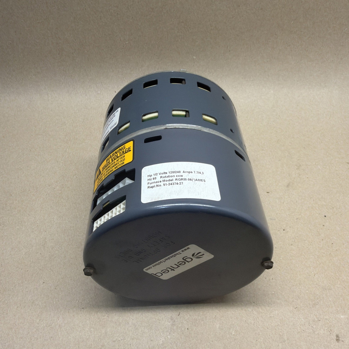 ✅  ECM 1/2HP Blower Motor GE 5SME39HL0323 120/240V CCW CN04 51-24374-27 ECM 2.3