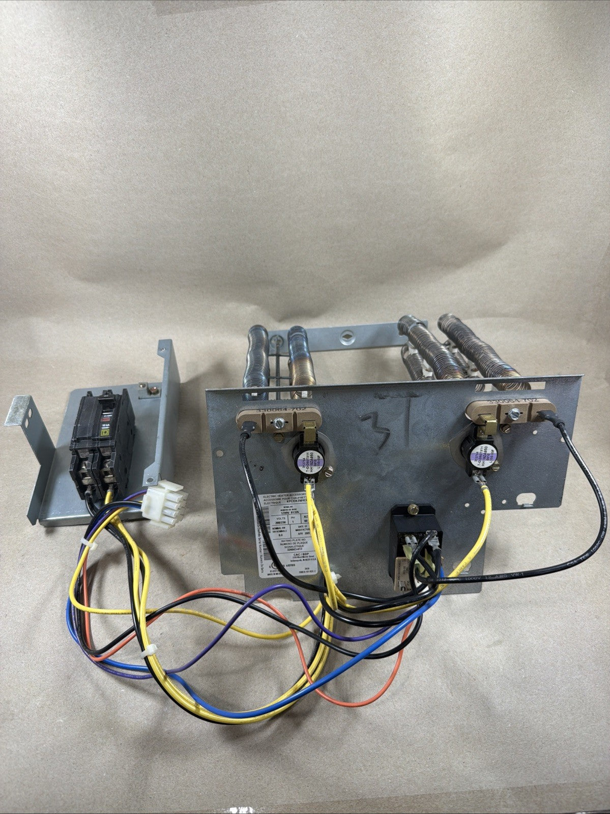 TESTED🔥 UNITED TECHNOLOGIES KFCEH2501C08 Heater Element Kit 208/230V Carrier