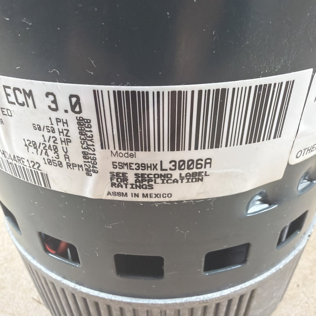 TESTED🔥 5SME39HXL3006A HD44RE122 ECM 3.0 GC08 Genteq Furnace blower motor