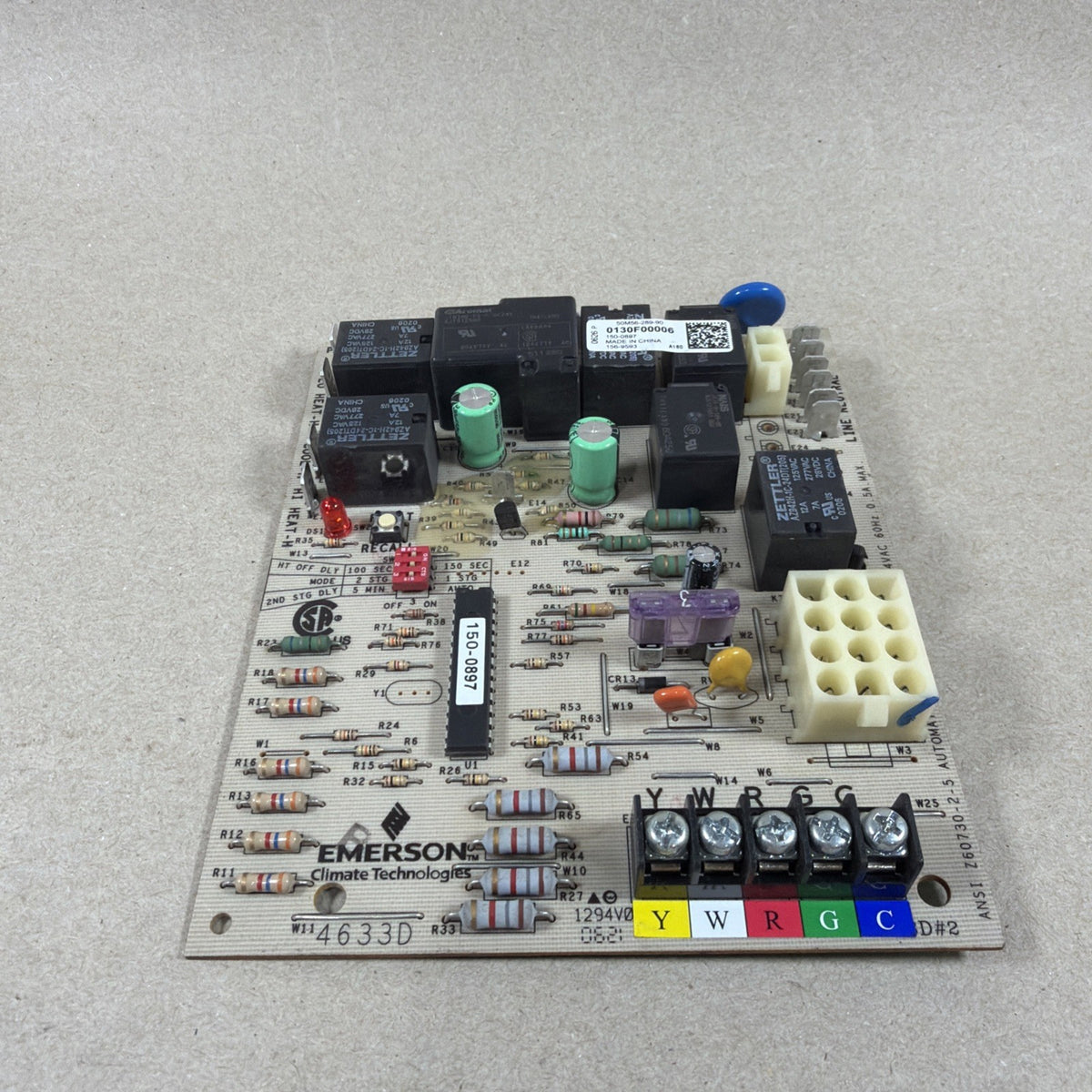 🔥🔥GOODMAN PCB00109 Furnace Control Circuit Board 50M56-289-90 EMERSON (N19)