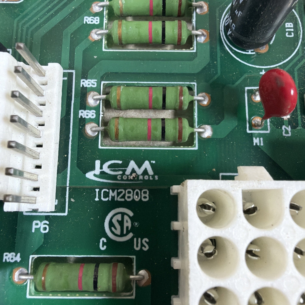 TESTED🔥. ICM2808 Controls Furnace Control Module PCB1475-2B - (N49)